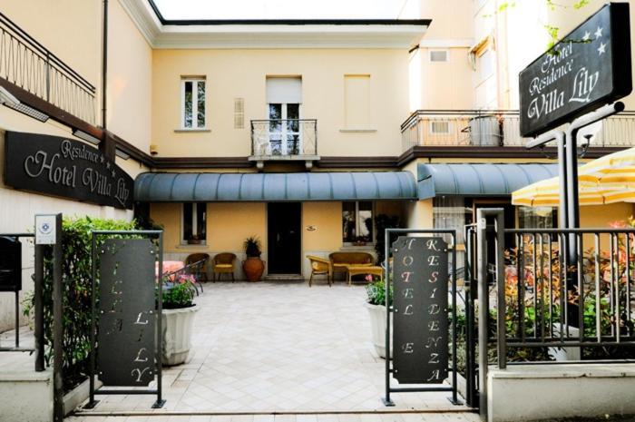 Hotel Residence Villa Lily Cesenatico Exterior foto
